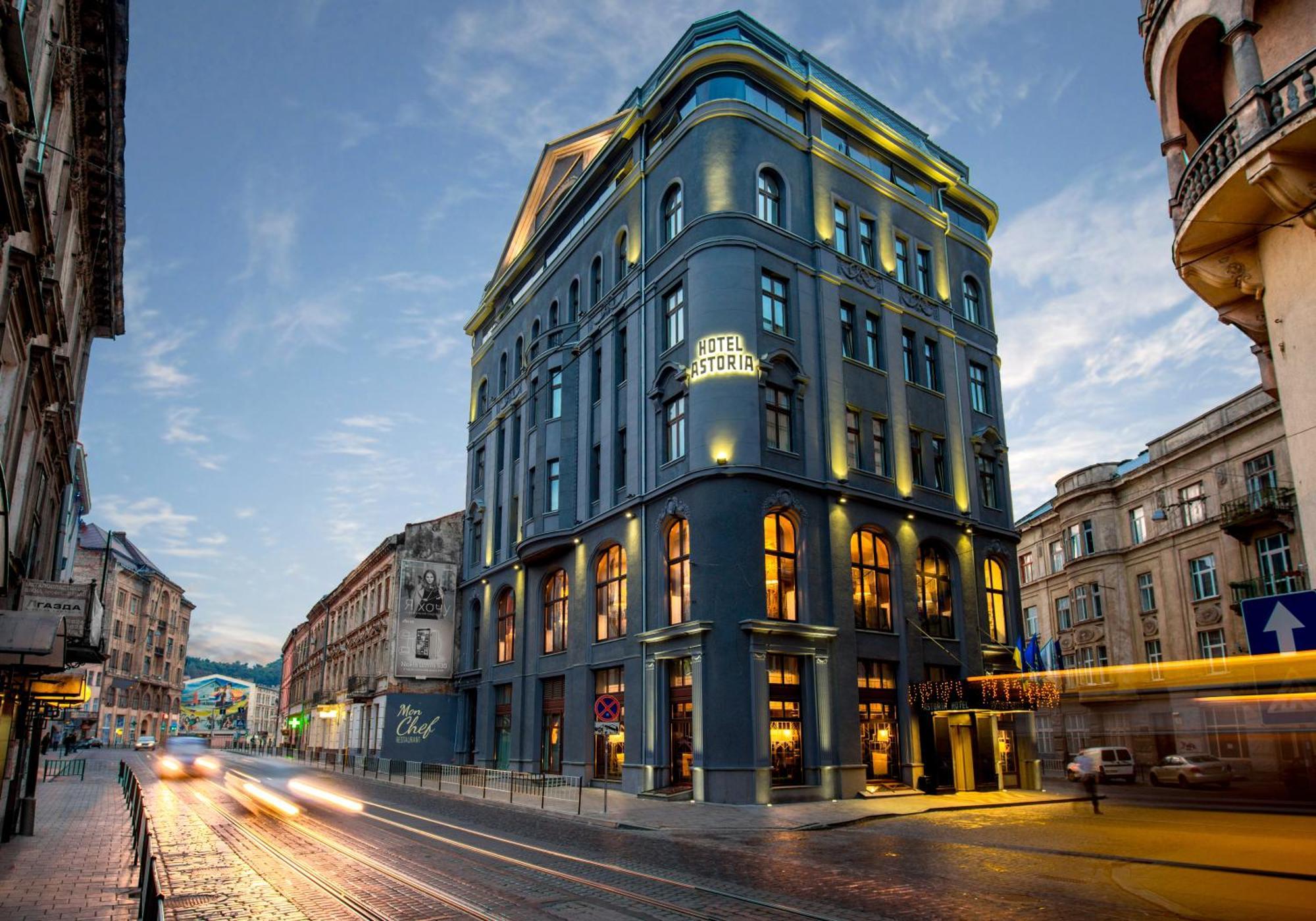 Astoria Hotel Lviv Exterior foto